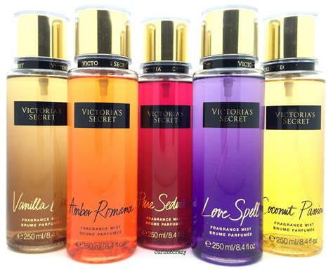 fragrance mist vs perfume.